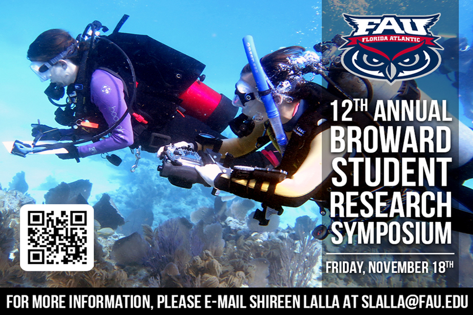 12th Annual FAU Broward Student Research Symposium Returns to In-Person