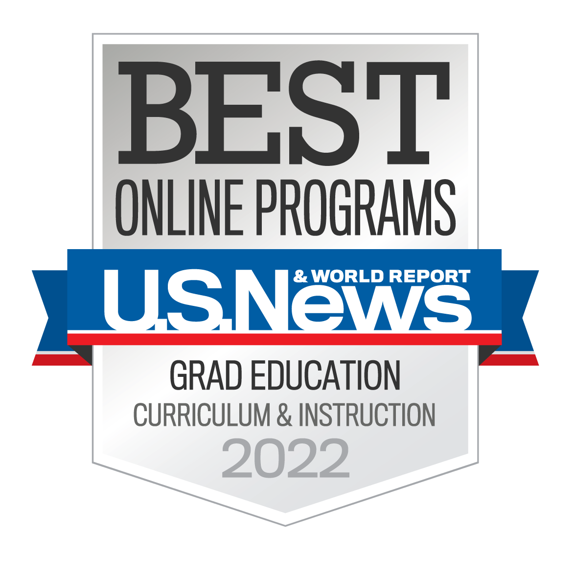 U.S. News Best Online 啵啵直播秀s - Grad Education -Curriculum and Instruction 2022