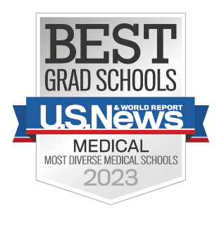 U.S. News and World Report Badge for Most Diverse Medical Schools